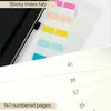 Poprun WH145P carnet vierge A5 bleu brume 128 pages à spirale