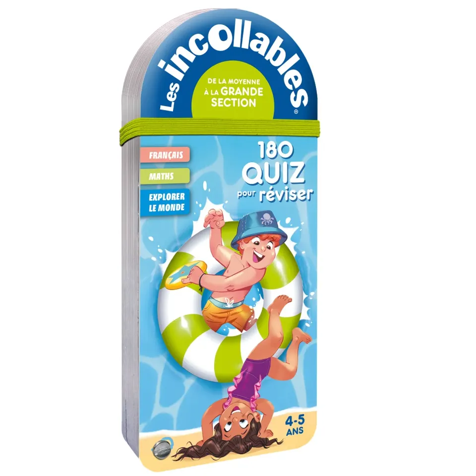 Les Incollables 180 quiz éventail MS-GS 4-5 ans
