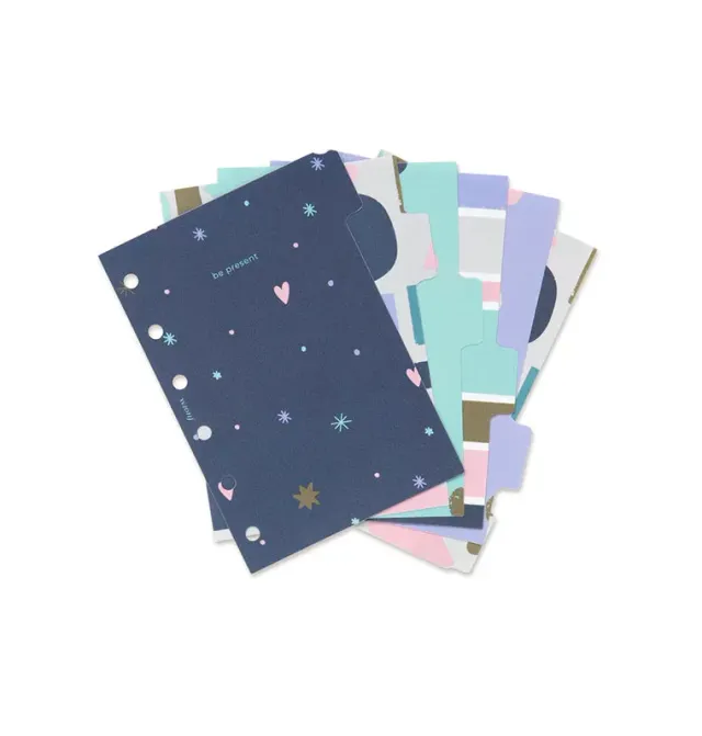 Filofax Good Vibes intercalaires Pocket plastique x6