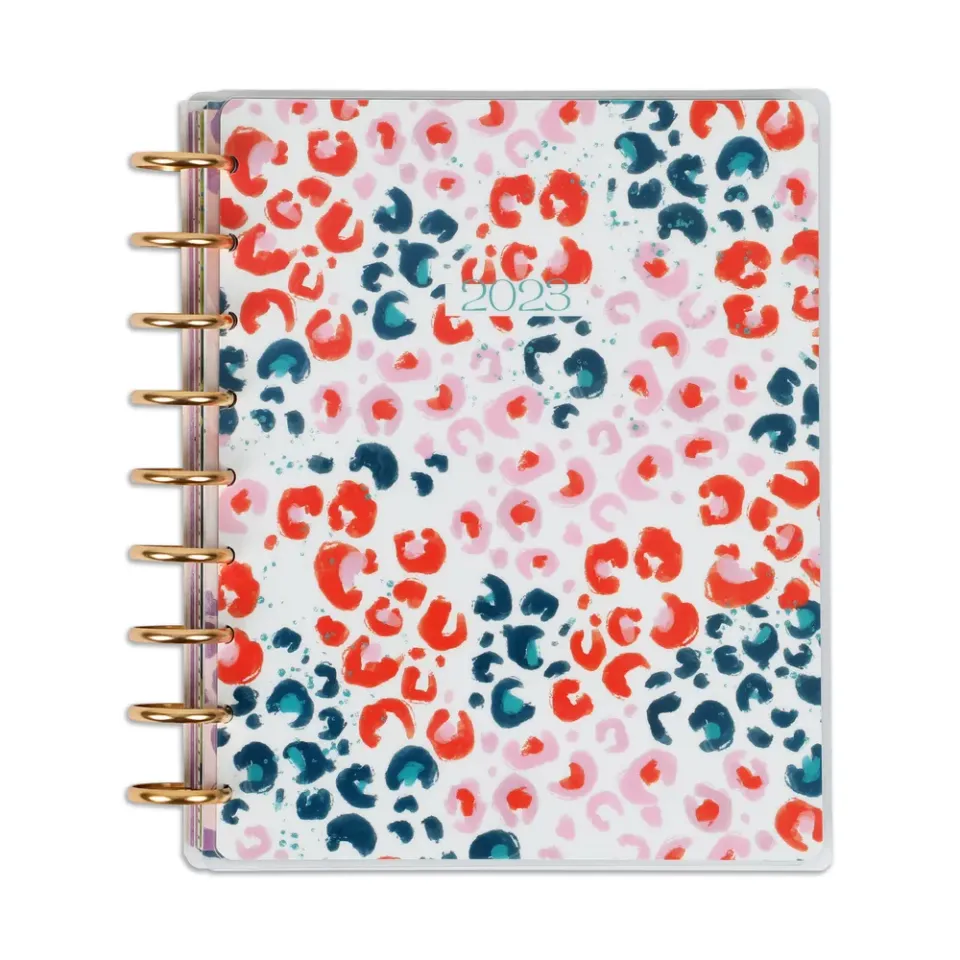 Happy Planner Tropical Boho agenda journalier non daté 4 mois