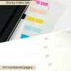 Poprun carnet quadrillé spirale vert olive 128 pages