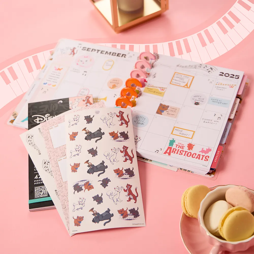Happy Planner Disney Aristocats stickers value pack 428