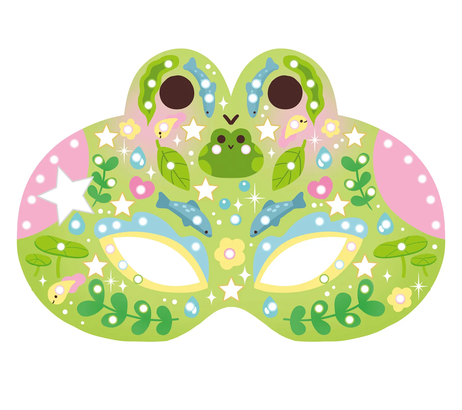 Mes masques en strass Animaux Kawaii nouvelle édition masques strass