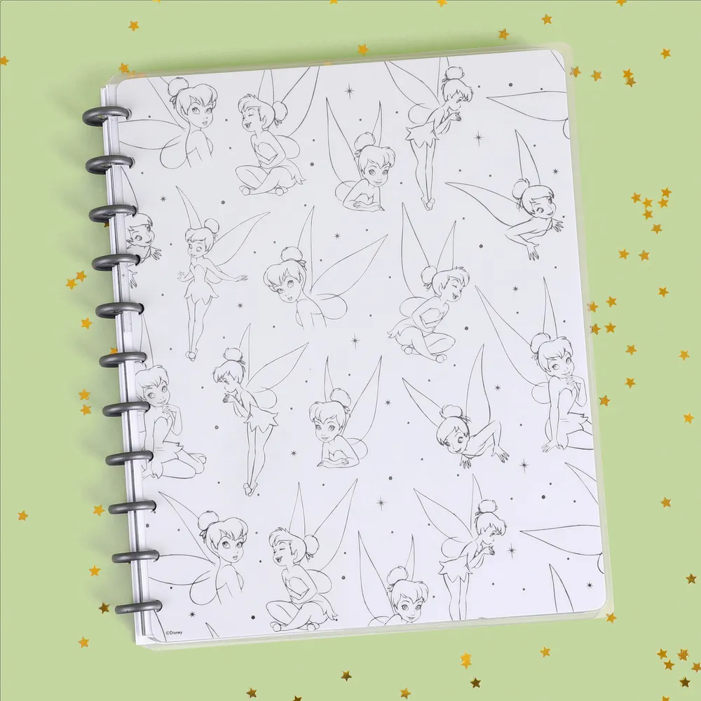 Happy Planner Disney Tinker Bell Big carnet pointillés 60 feuilles