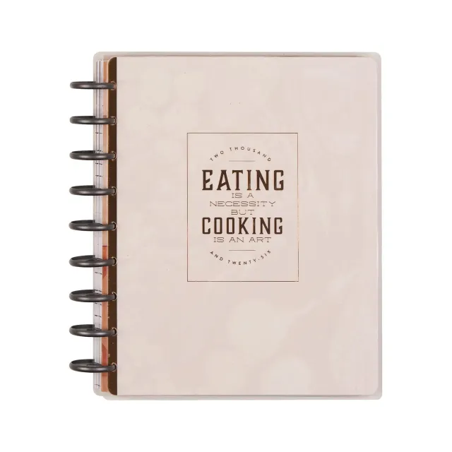 Happy Planner Rustic Roots 2026 agenda repas Classic 12 mois