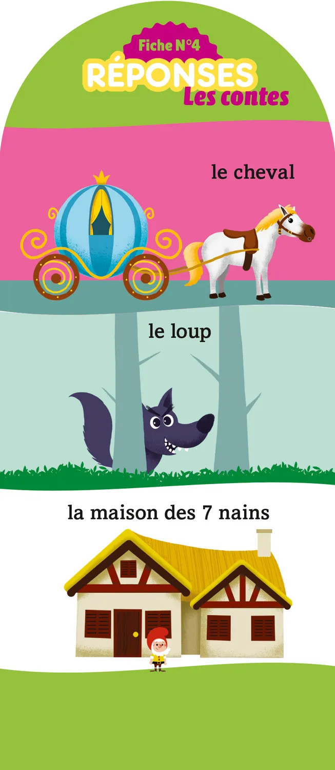 Frigobloc Incollables 180 quiz PS vers MS éventail 3-4 ans
