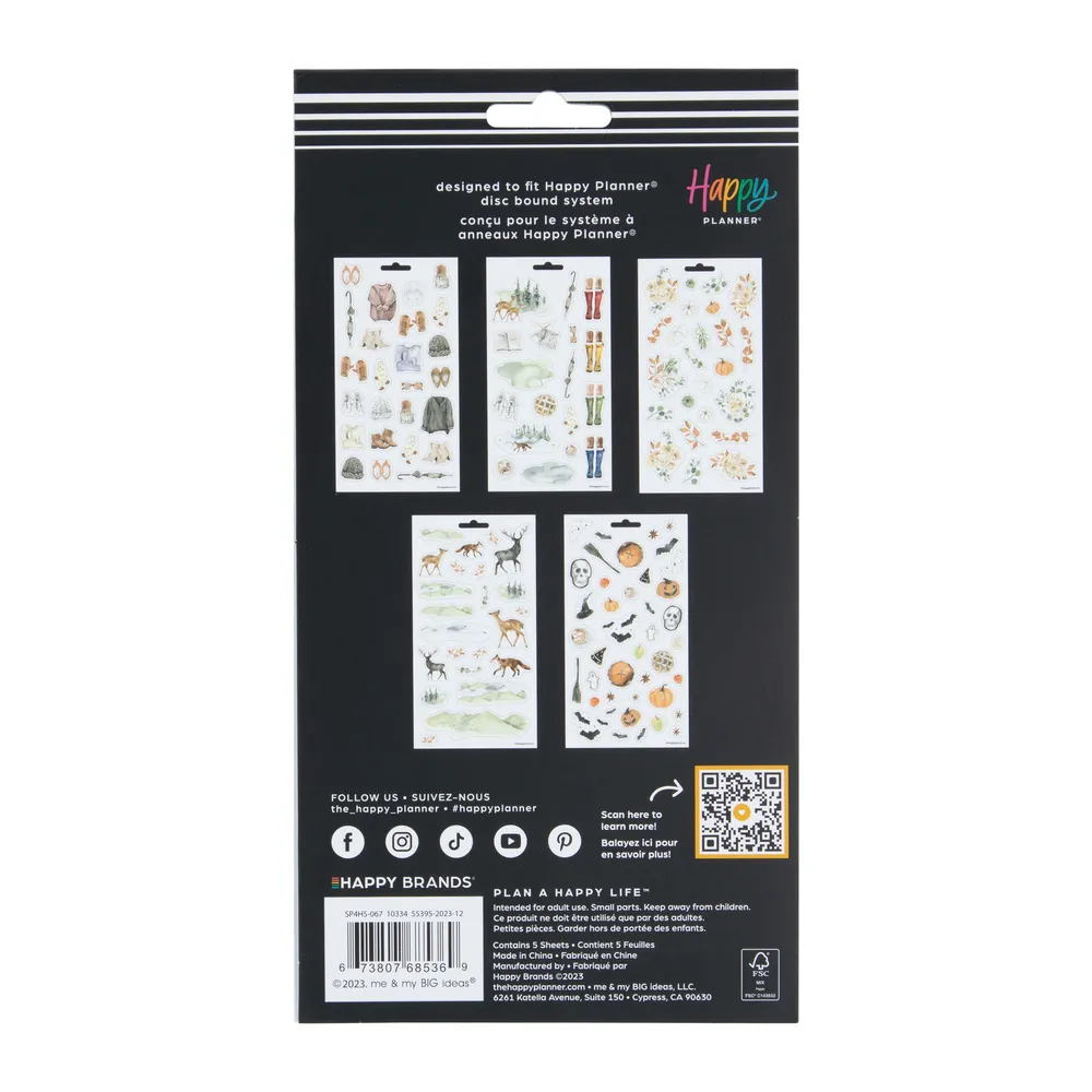 Happy Planner Fall Harvest stickers automne 131 saison