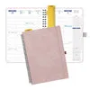 Poprun AWELU7-27 agenda semainier A4 2026-2027 15 min souple