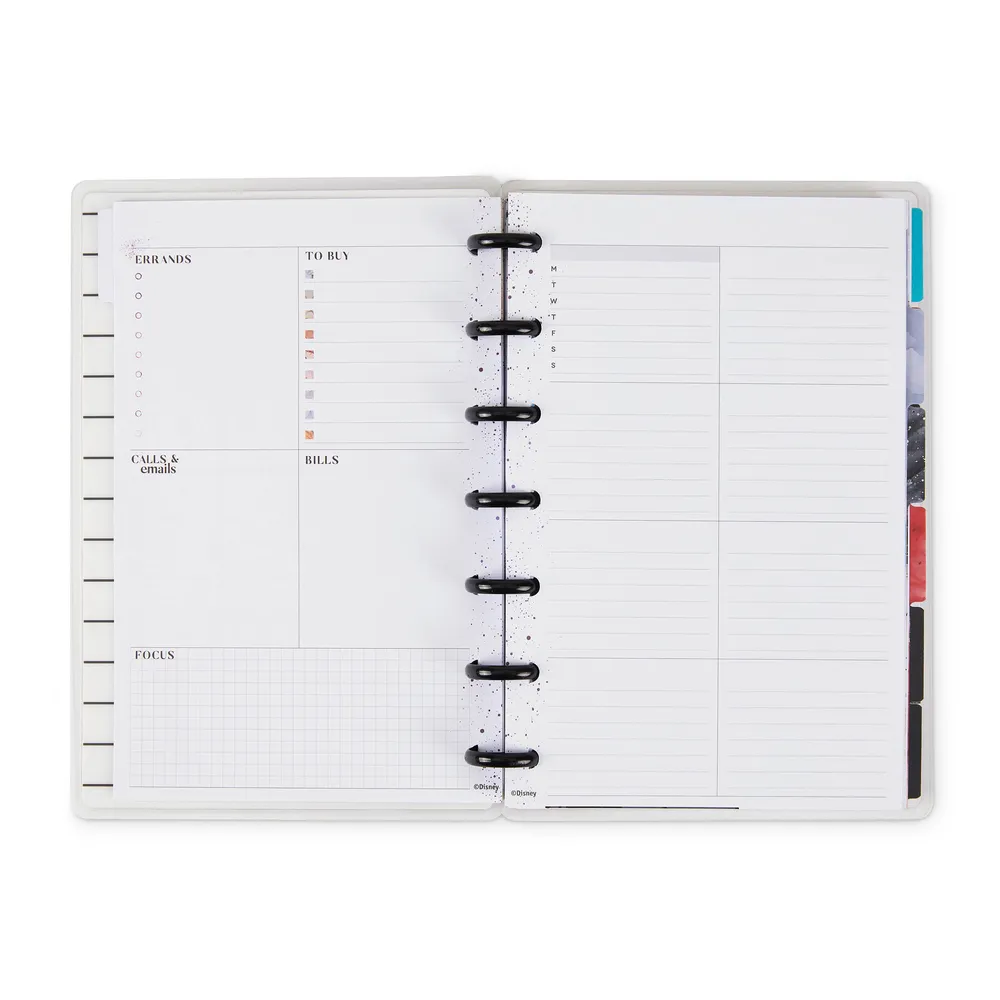 Happy Planner Disney Villains Mini agenda non daté 12 mois