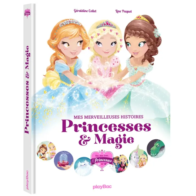 Frigobloc Trois princesses histoires 2018 livre avec poster dès 4 ans