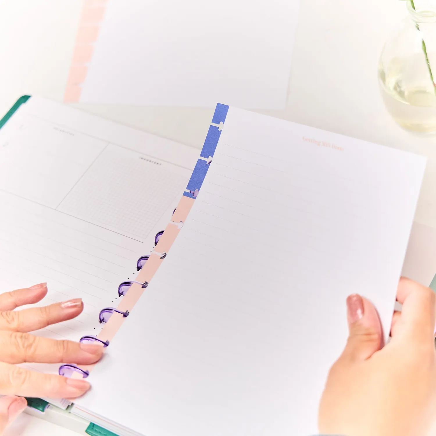 Happy Planner Current Mood recharge papier ligné classic 40 feuilles