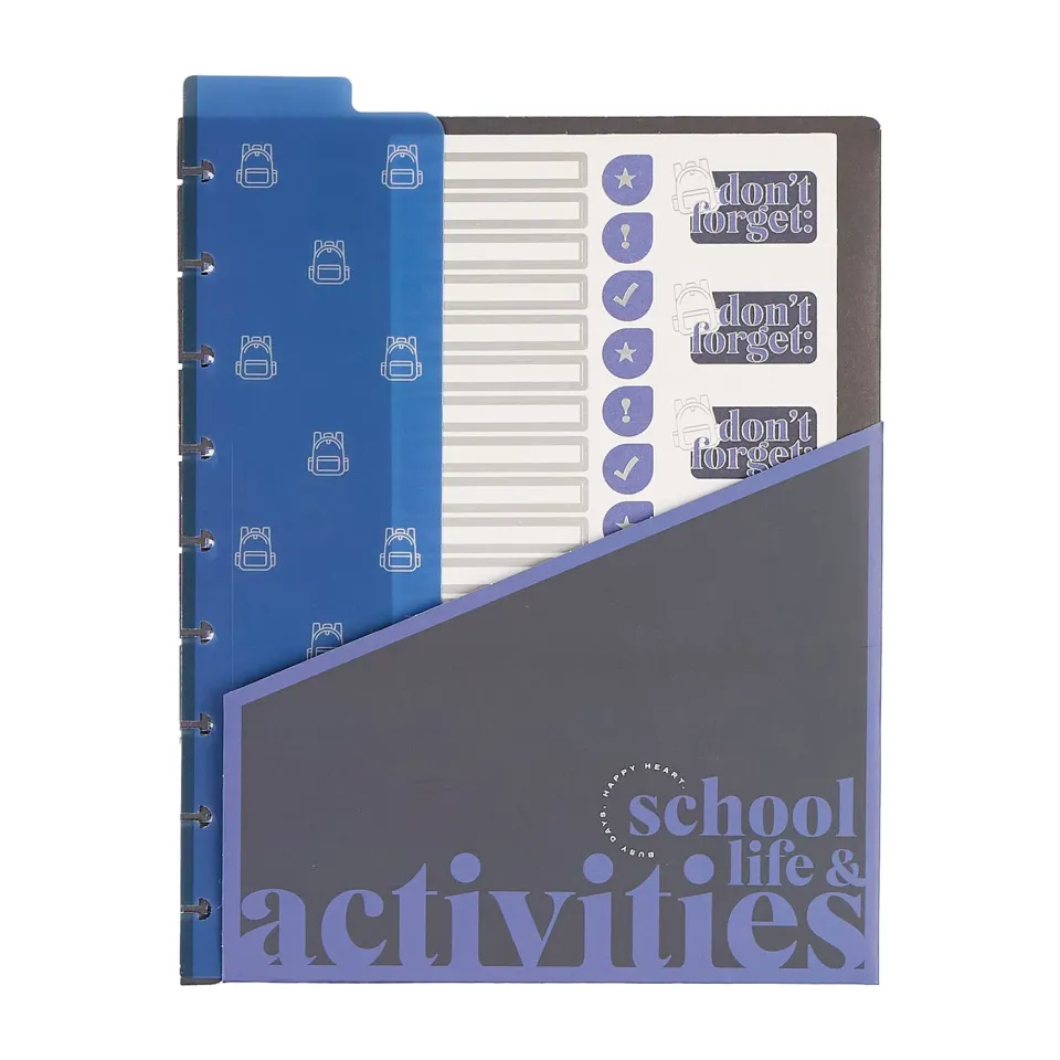 Happy Planner Parenting Classic kit accessoires école famille