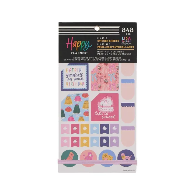 Happy Planner Happy Little Vibes stickers value pack 848 pcs