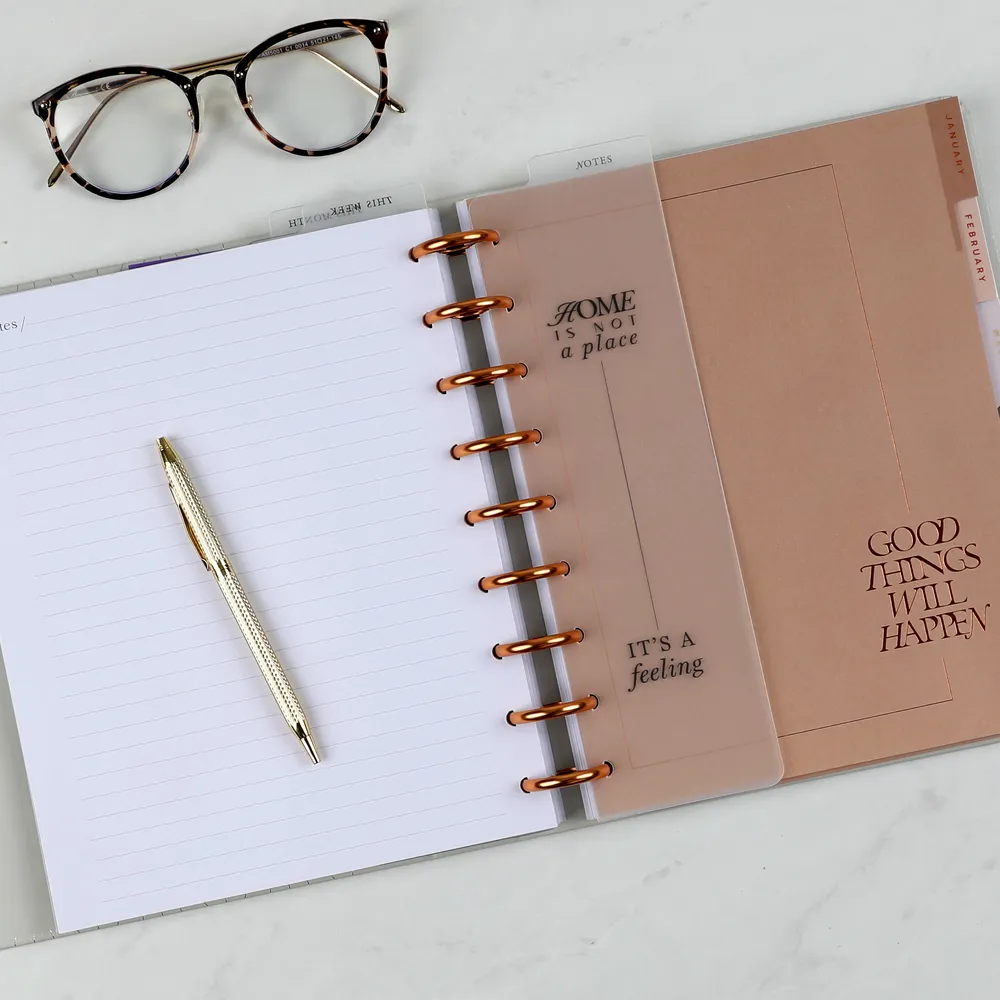 Happy Planner Work Life marque-pages Classic crantés lot 3