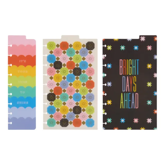 Happy Planner Happy Outlines Classic intercalaires x3 marque-pages