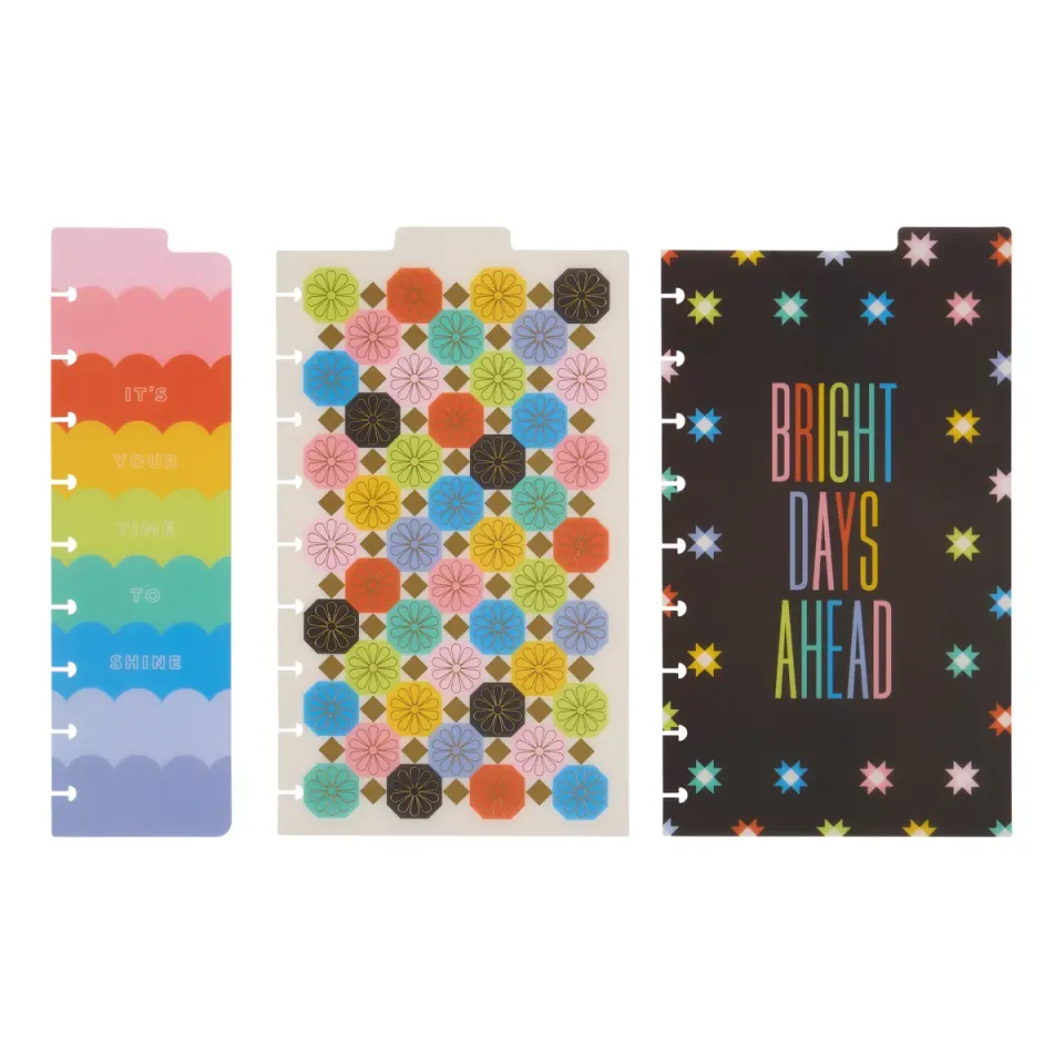 Happy Planner Happy Outlines Classic intercalaires x3 marque-pages
