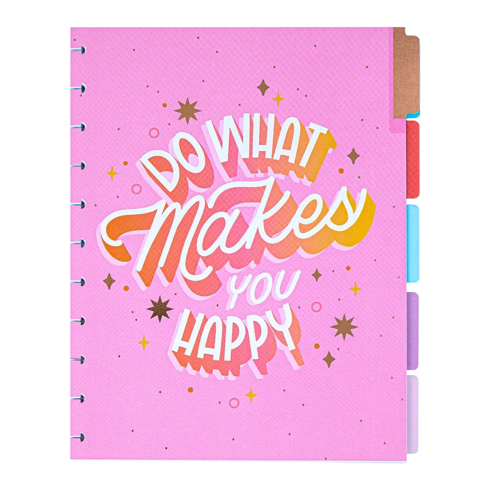 Happy Planner Seasons of Joy extension big dashboard 6 mois