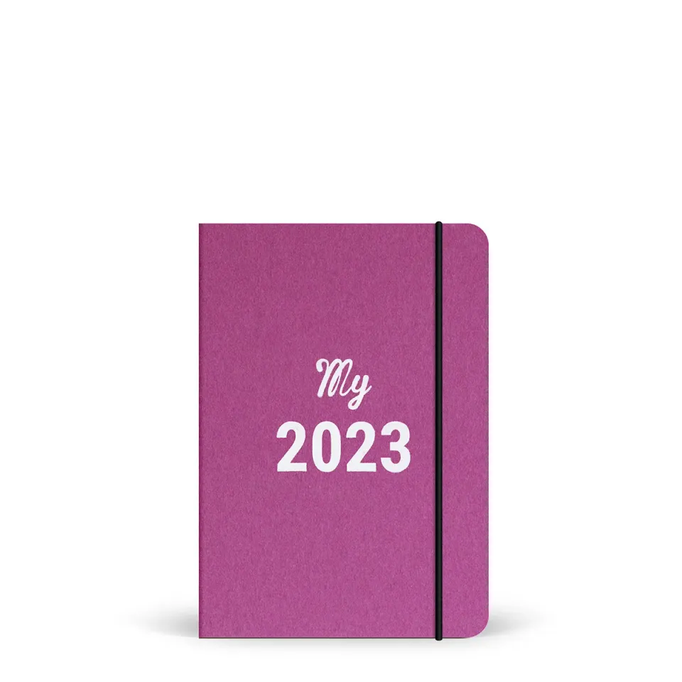 My365 My Agenda 2023 Poche agenda A6 souple recyclé