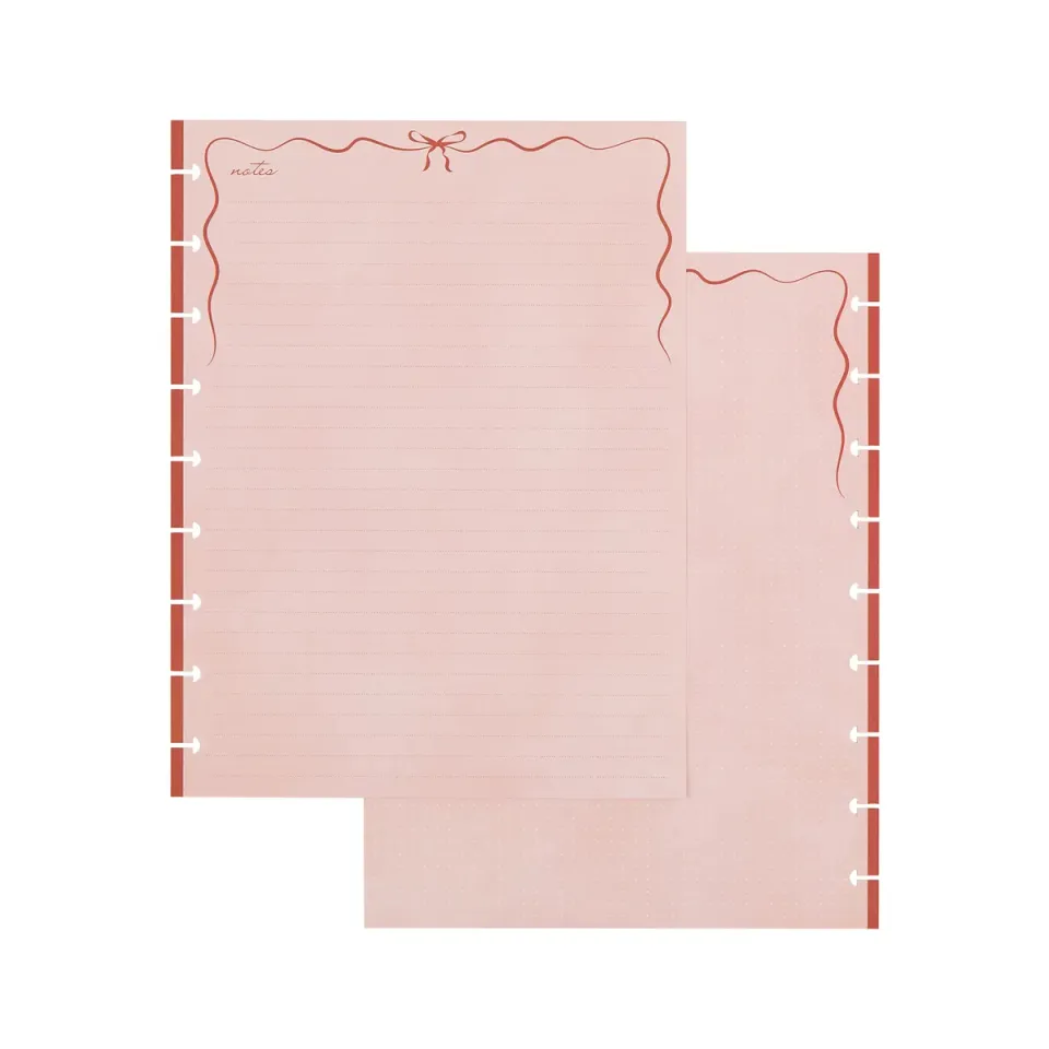 Happy Planner Sweet Studies recharge papier pointillé ligné 40