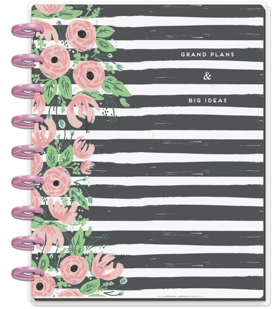 Happy Planner Grand Plans carnet pointillé Classic kit
