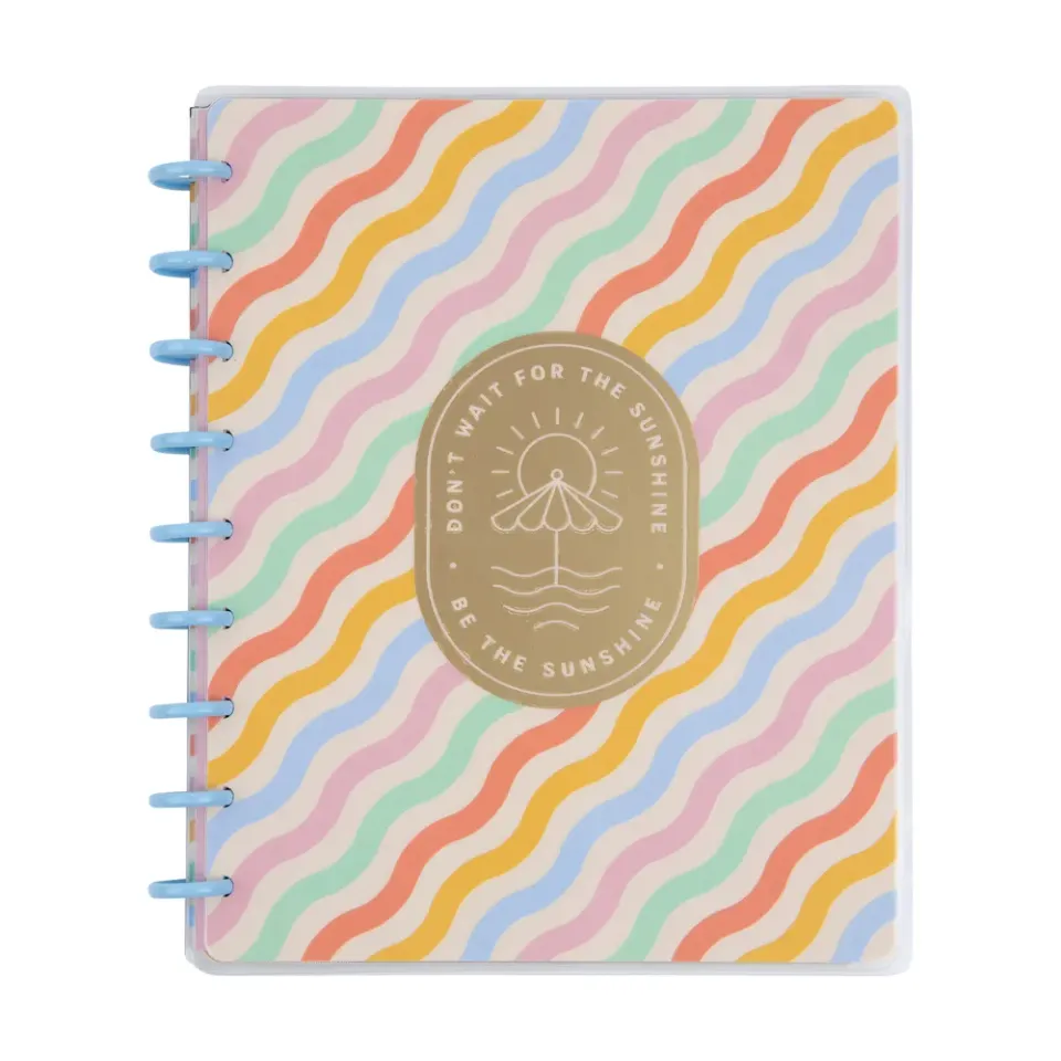 Happy Planner Boardwalk Ice Cream carnet Classic 60 feuilles pointillé