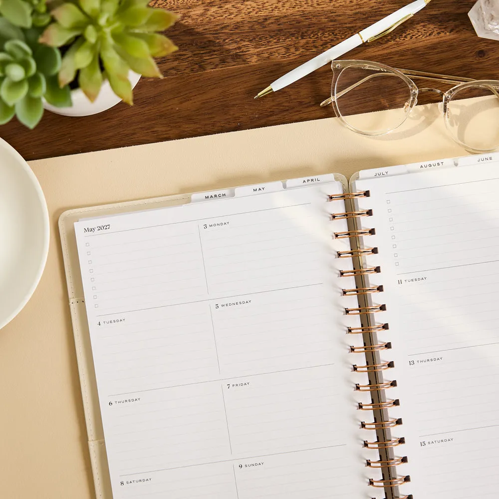 Happy Planner Citrine 2027 agenda spirale Classic pro 12 mois