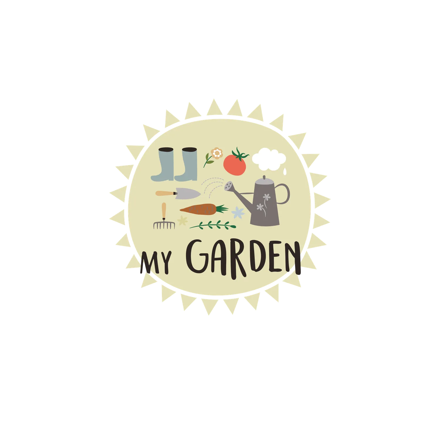 Les Belles Combines Mon potager fiche à imprimer française