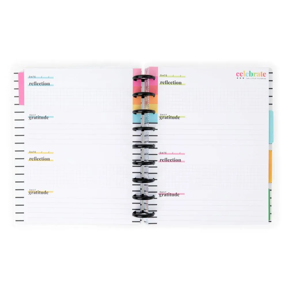 Happy Planner Happy Life journal guidé classic non daté