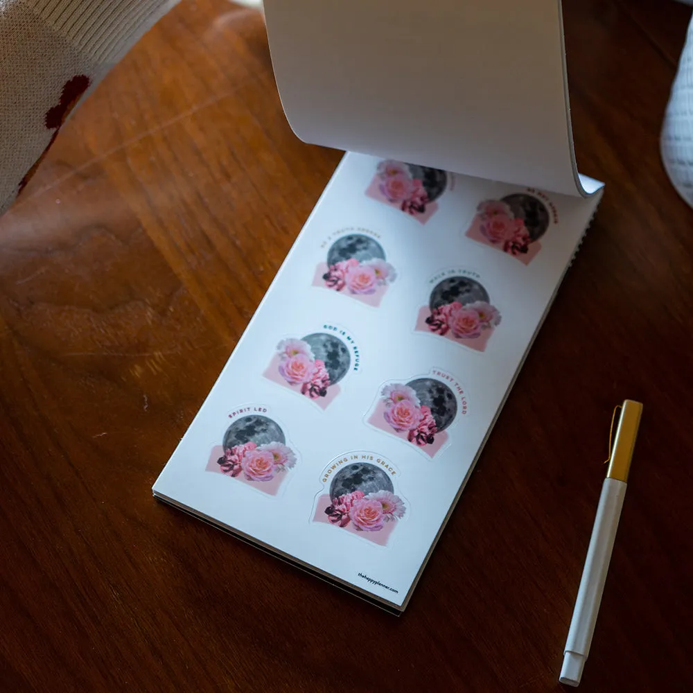 Happy Planner Be Still Faith livre d’autocollants foi 636 stickers