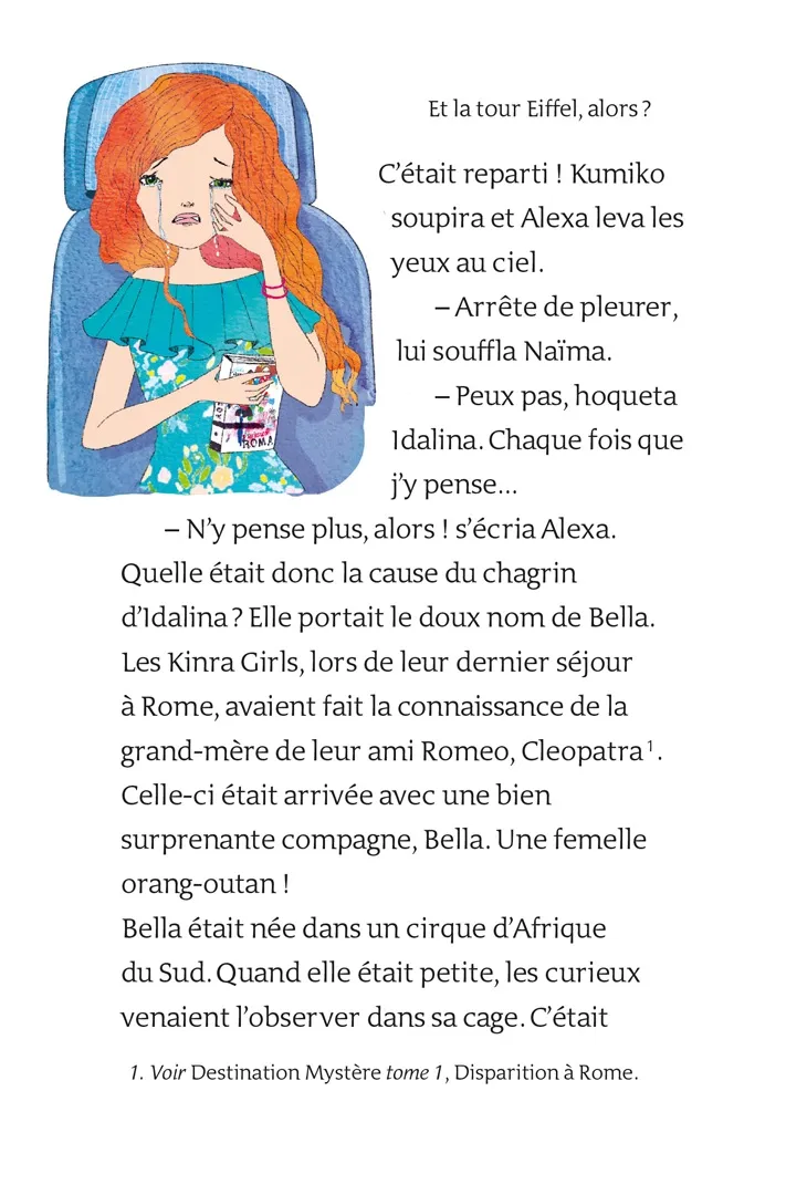 Frigobloc Kinra Girls Destination Mystère tome 2 livre