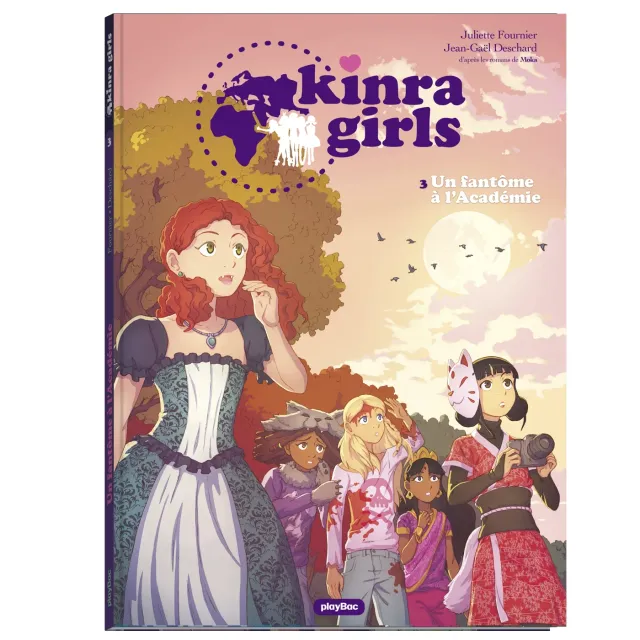 Kinra Girls Tome 3 Un fantôme à l'académie BD Halloween