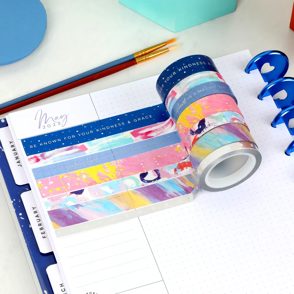 Happy Planner GracePlace washi tape 7 rouleaux cœur