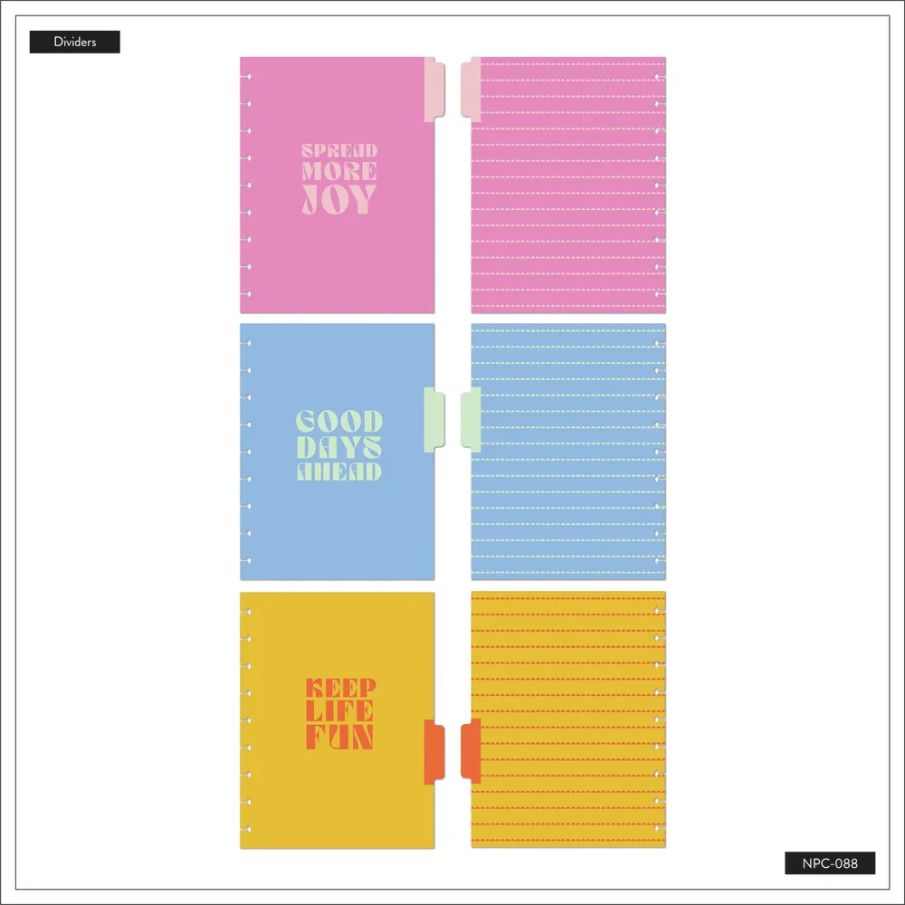 Me & my big ideas Happy Planner Good Days carnet pointillé Classic