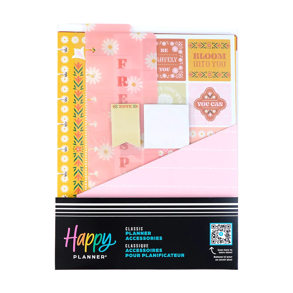 Happy Planner Western Wildflower pack accessoires Classic