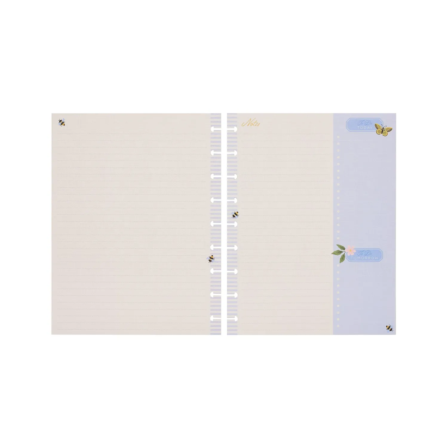 Happy Planner Country Charm recharge agenda Classic 40 feuilles pointillés