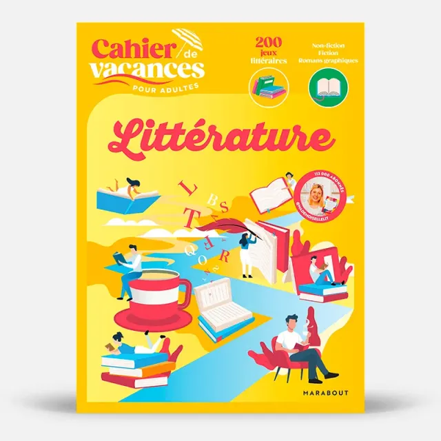 My365 Cahier de vacances Littérature cahier jeux