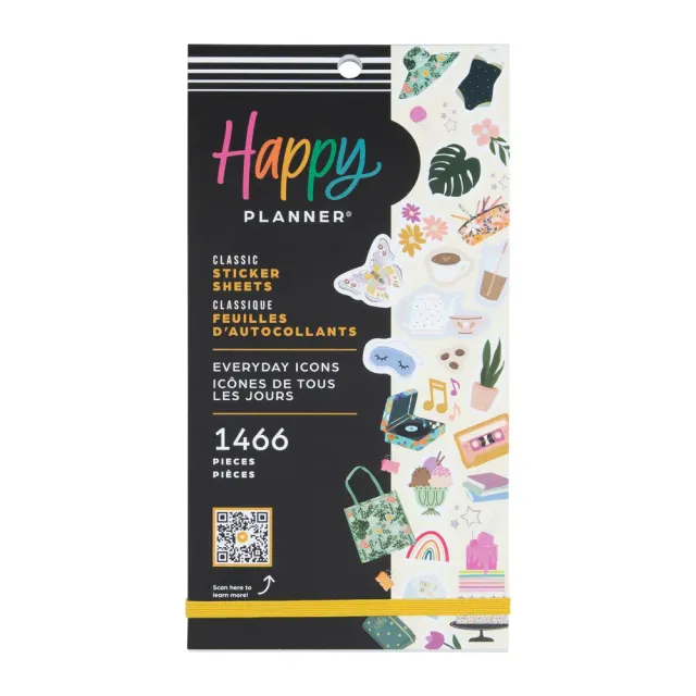 Happy Planner Everyday Pretty Pastel Icons stickers 1466 pastel