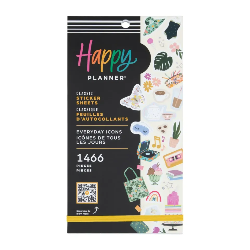 Happy Planner Everyday Pretty Pastel Icons stickers 1466 pastel