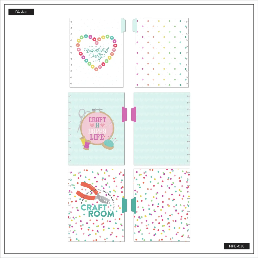 Happy Planner Miss Maker Big carnet pointillé grand format