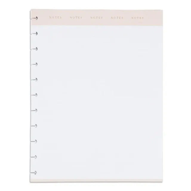 Happy Planner Work + Life Big recharge papier pointillé 60 feuilles