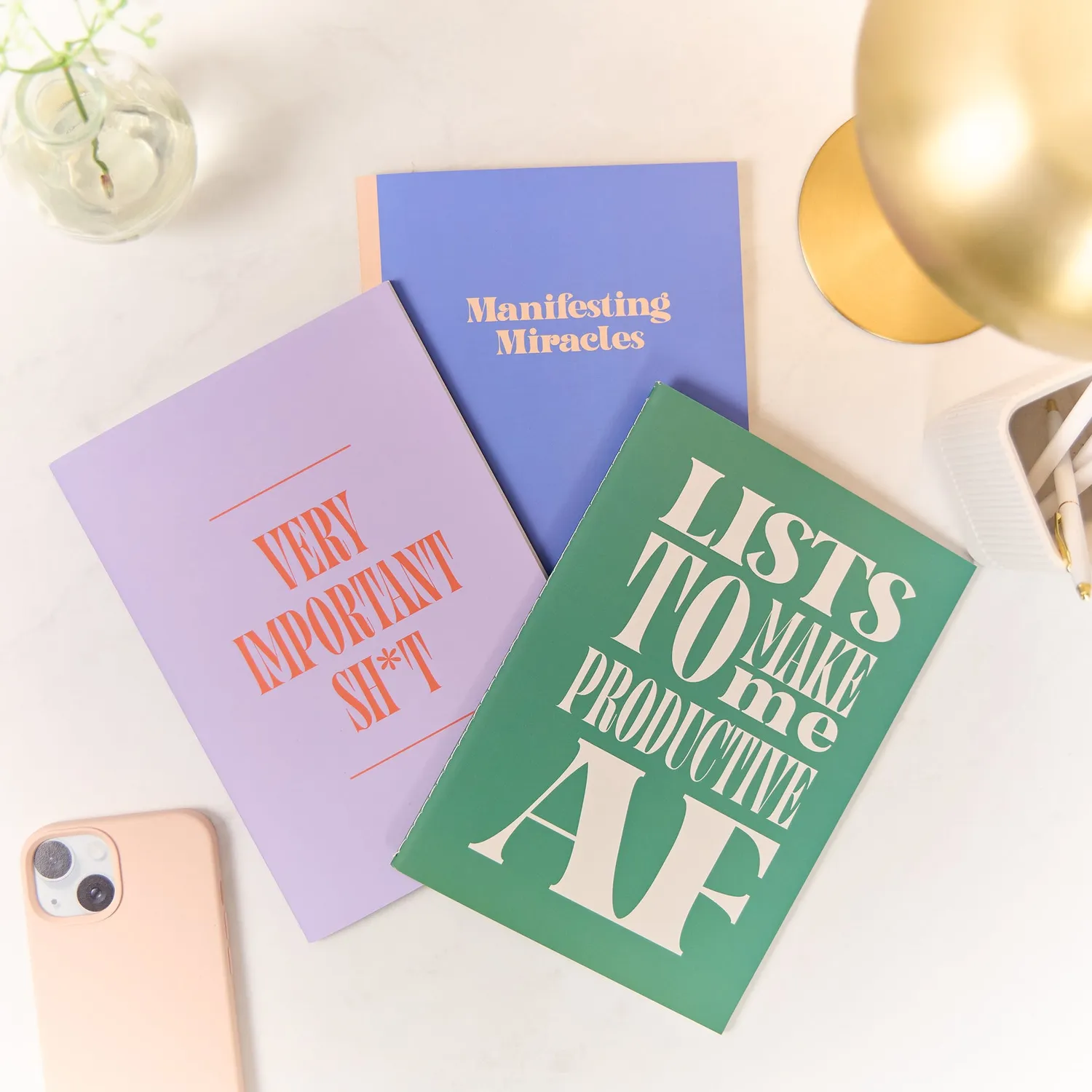 Happy Planner Current Mood carnets Small pointillés lot 3
