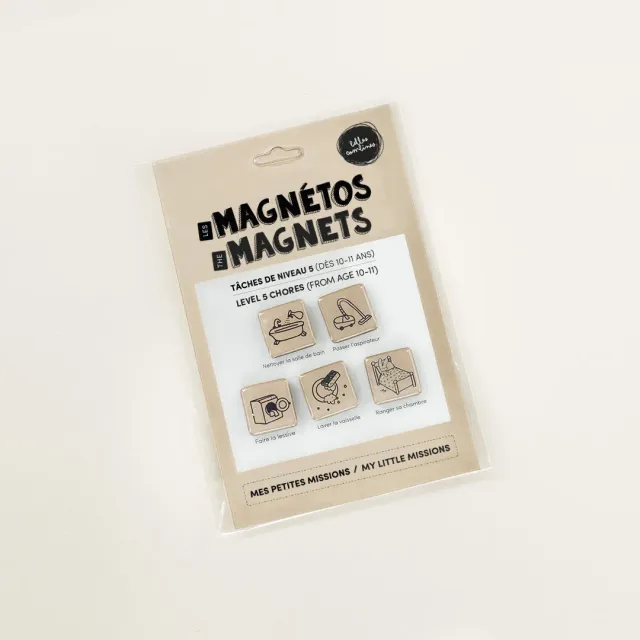 Les Belles Combines Magnétos Petites missions niveau 5 aimants 10-11 ans