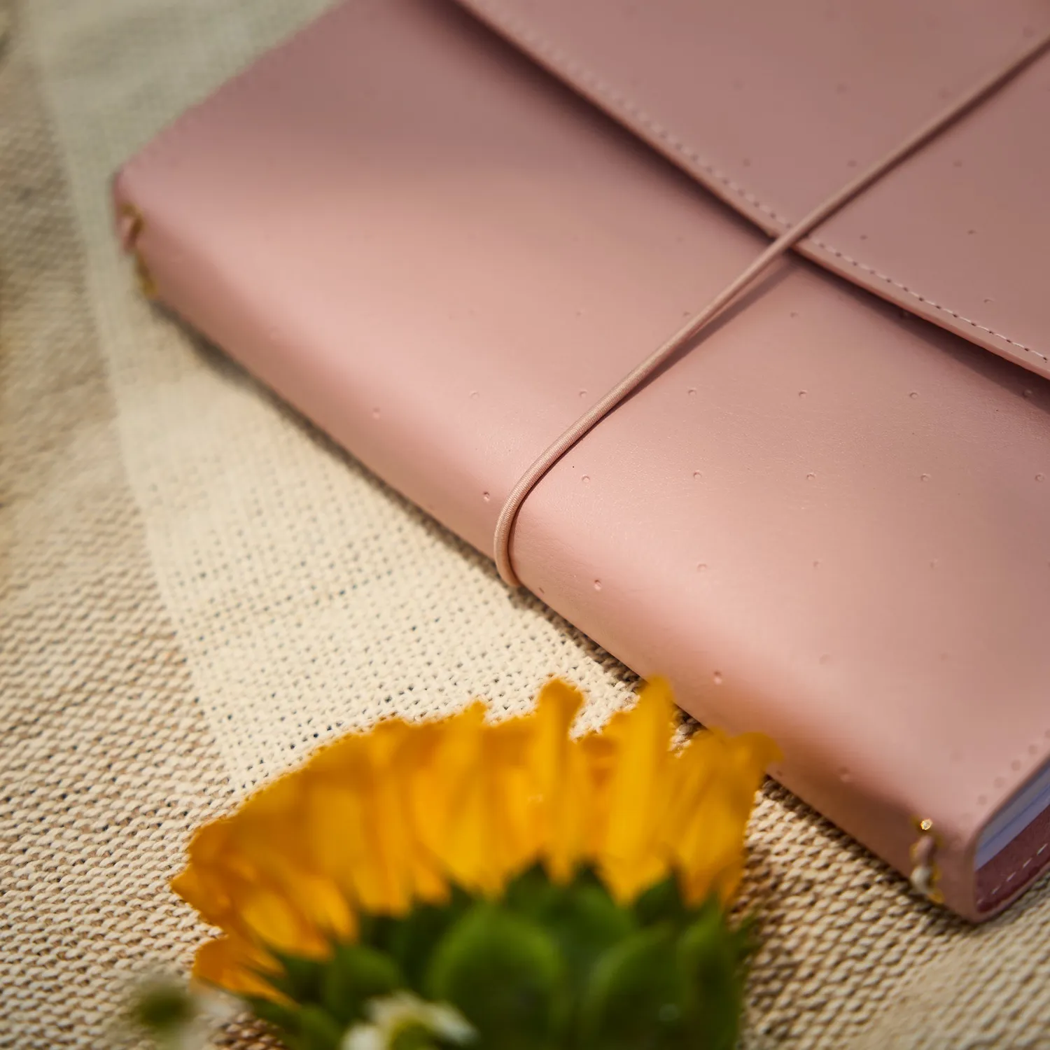 Happy Planner Blush Duo folio A5 non daté cuir vegan