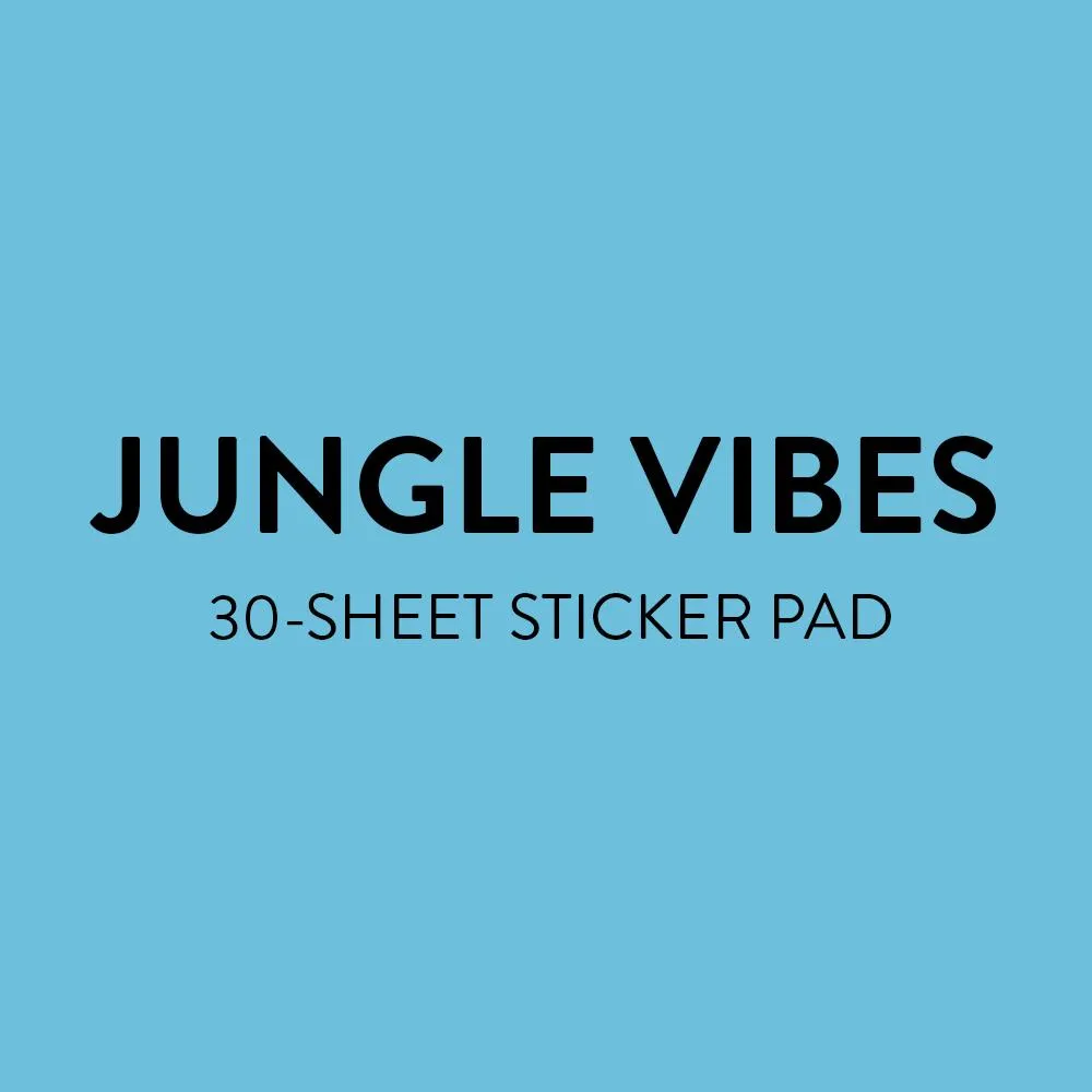 Happy Planner Jungle Vibes stickers 778 autocollants flamboyant
