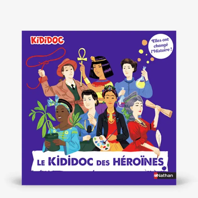 My365 Le kididoc des héroïnes livre enfant