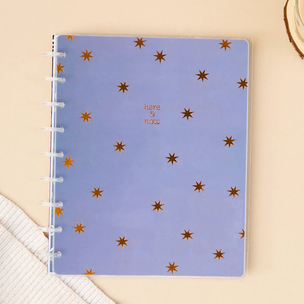 Happy Planner Forest Flowers Classic carnet pointillé ligné