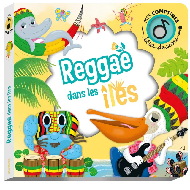 Frigobloc Bêtes de scène Reggae îles livre sonore