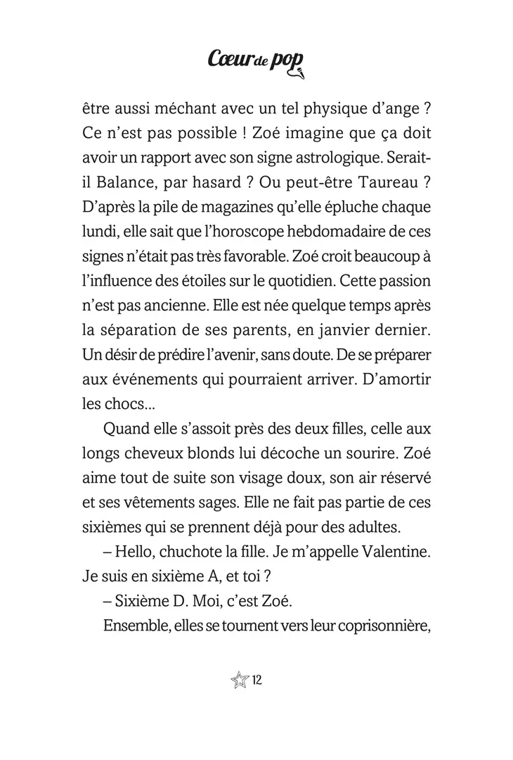Cœur de Pop Tome 1 On monte un groupe ? roman 8-12 ans édition 2022