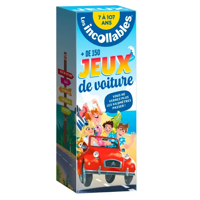 Les Incollables Jeux de voiture éventails 7 à 77 ans