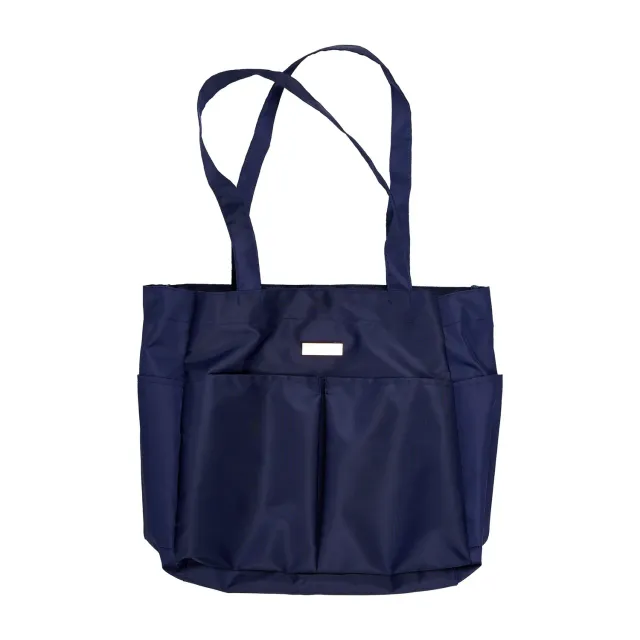 Happy Planner Family Plans tote bag bleu marine poches famille